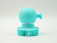 Bpa Free Shower Green Silicone Exfoliating Body Brush Molded Rubber Parts